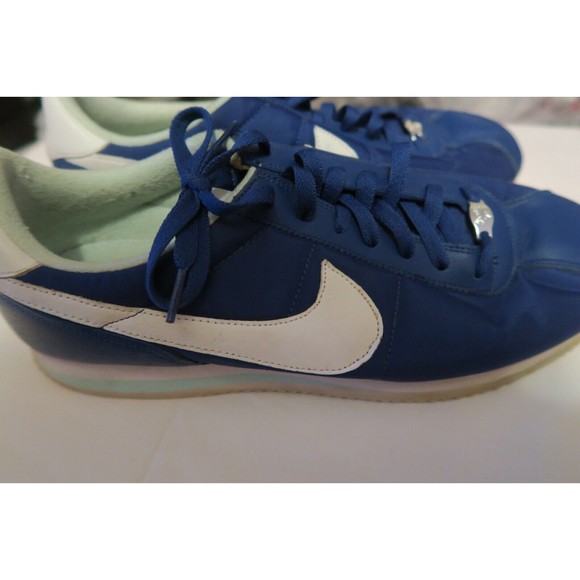 Nike Cortez Basic Nylon Mens 13 Dark Treasure Blue Mint...